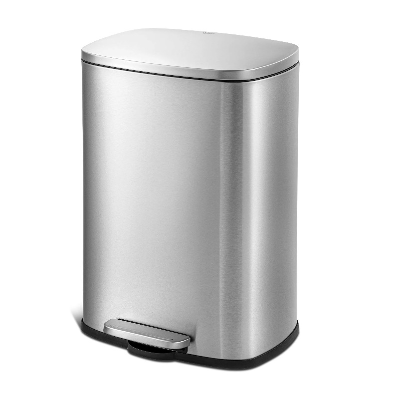 Commercial Kitchen Bin - سلة نفايات مقاومة لبصمات الأصابع بغطاء