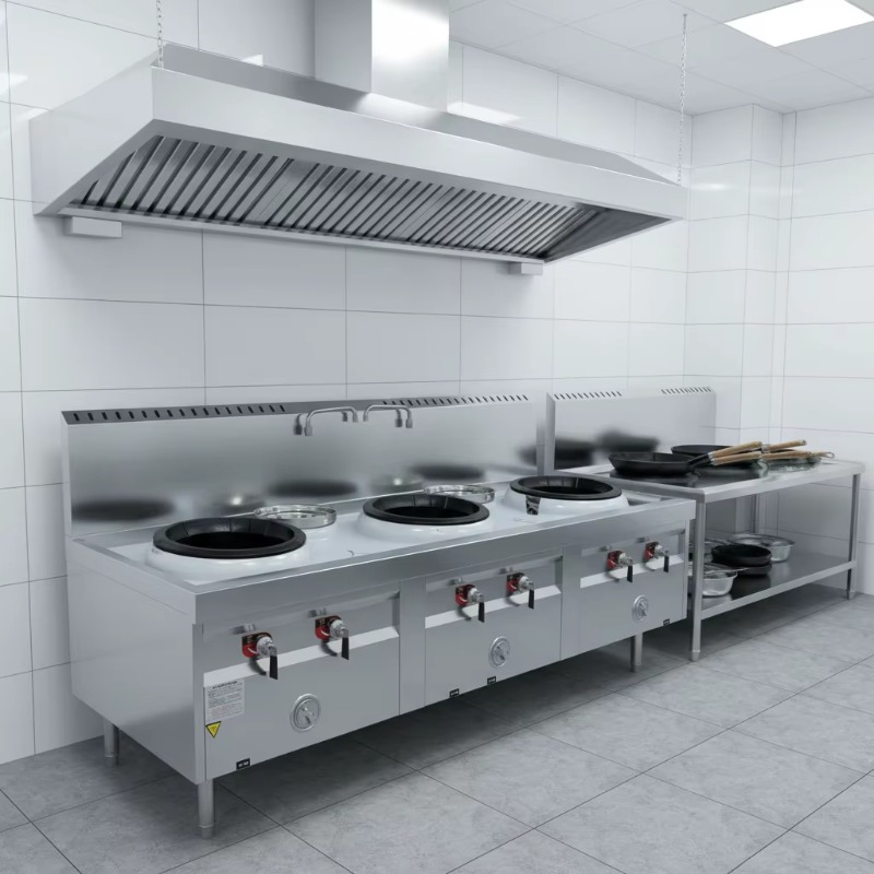 موقد طهي ووك صيني تجاري اقتصاد - مراجعة Range Commercial Kitchen وسعره
